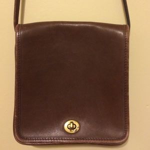 Vintage Coach cross body bag