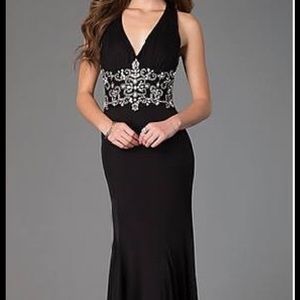 Black prom dress