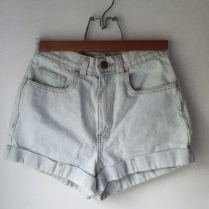RESERVED American Apparel high waisted shorts