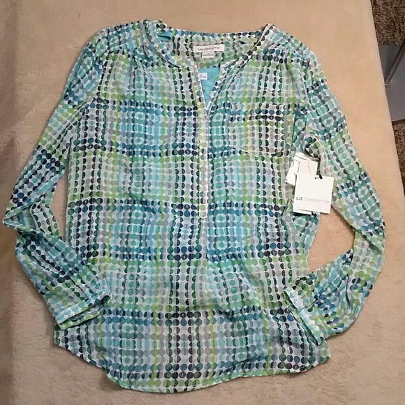 Liz Claiborne Blouse - Picture 1 of 4