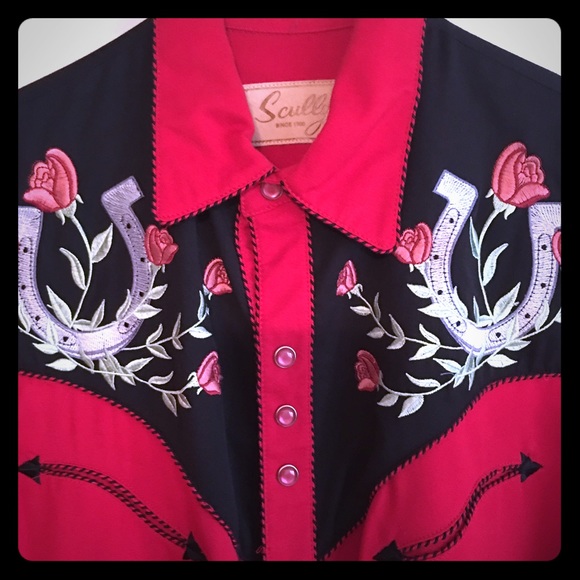 Men's Scully Pearl Snap Shirt
