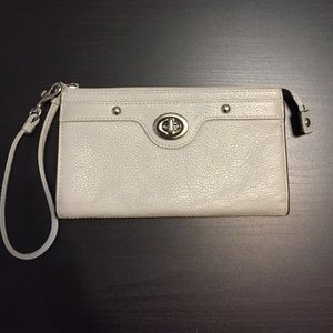 Coach leather Wristlet