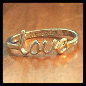 Lia Sophia "Love" Ring