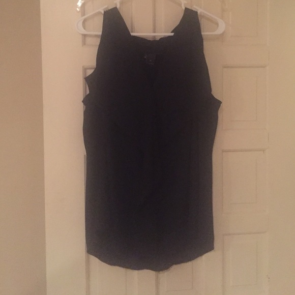 Lane Bryant Black Sleeveless top, size 20