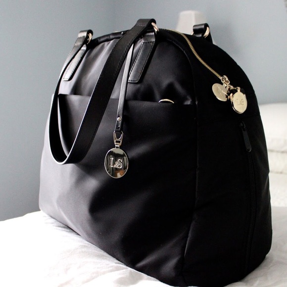 15 off Lo and Sons Handbags Lo and Sons OG Black & Gold Travel Bag