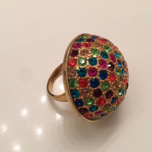 Kate Spade jeweled cocktail ring