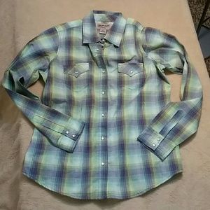 SALE!! - Wrangler Wrancher Womens Button Down