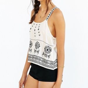 NWT! Patrons Of Peace Embroidered Tank