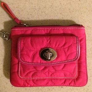 Coach wristlets