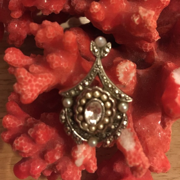 Vintage marcasite pendent