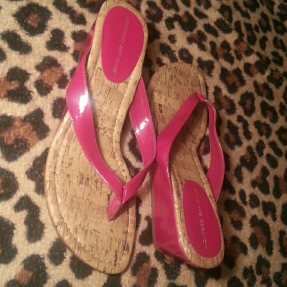 Pink sandals