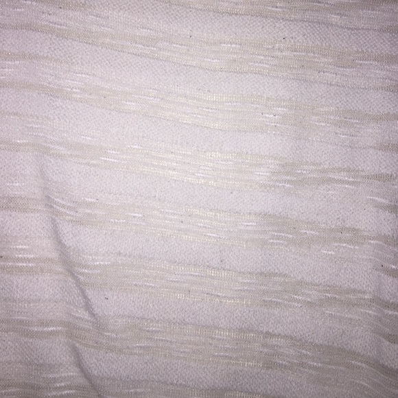 White Sheer Short Sleeve Shirt - Picture 2 of 4