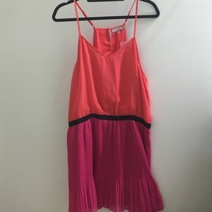 Color block flare sundress!