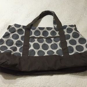 Thirty-one Retro Metro Weekender in Grey Mod Dot.
