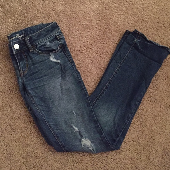 Straight leg jeans