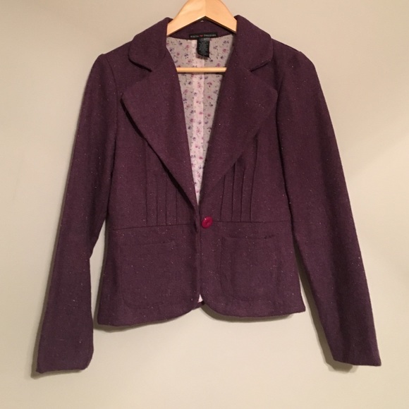 Purple blazer