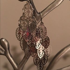 Silver earrings - Express