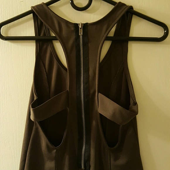 Lush back cut-out dress