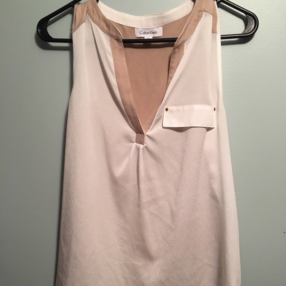 White beige camisole