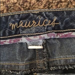 Maurice's jeans!