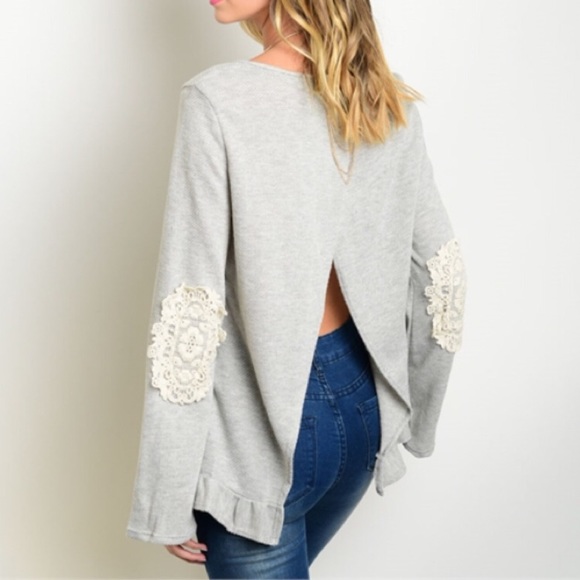 LACE DETAIL TUNIC - Picture 2 of 2
