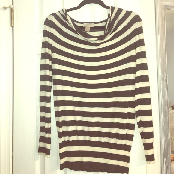 LOFT Ann Taylor Medium P Cowl Neck L/W Sweater