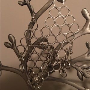 Silver Chandelier Earrings - Express