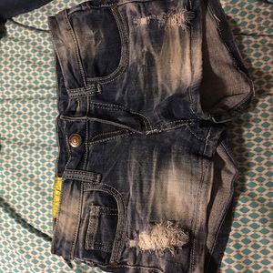 Jean shorts