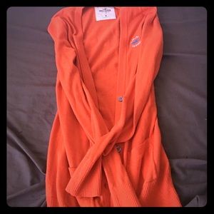 Hollister button down sweater!