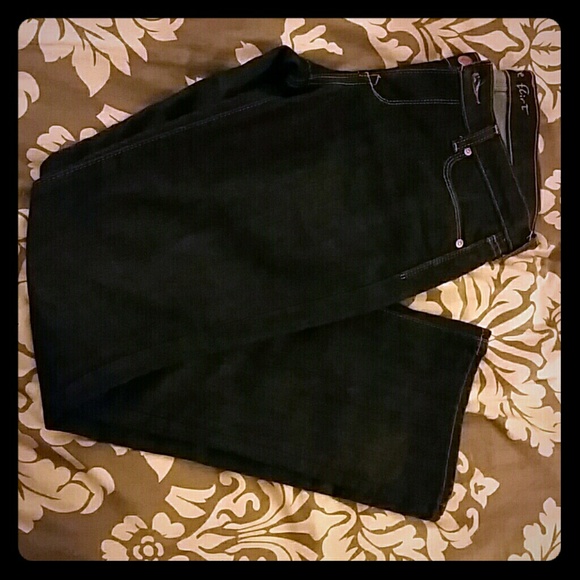 Old Navy dark wash boot cut jeans