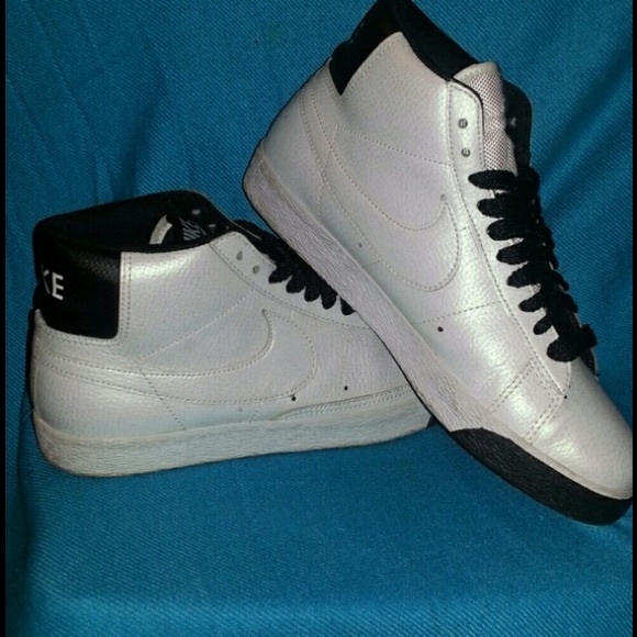 Nike Other - Pearl Finish Blazer High White Size 9 Mens