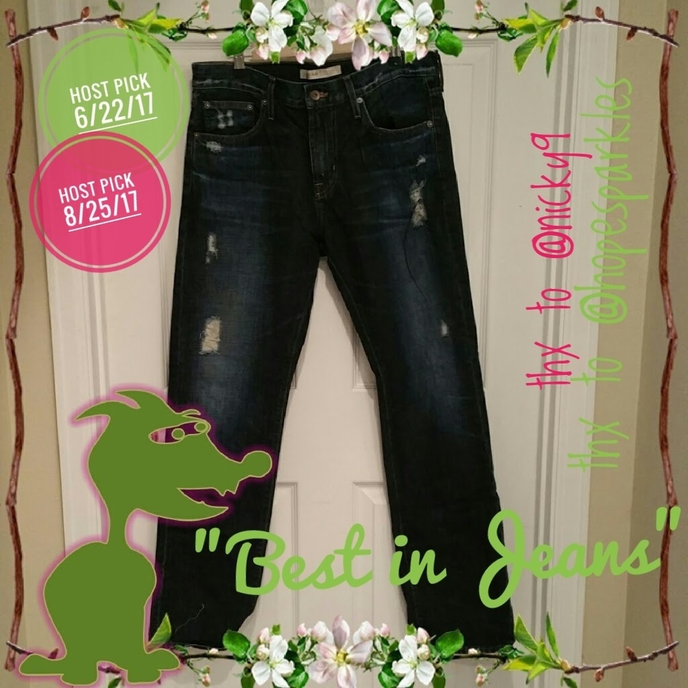 🎉HPx2🎉Big Star Distressed Straight Leg Jeans