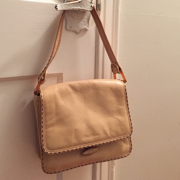 Cole Haan leather satchel