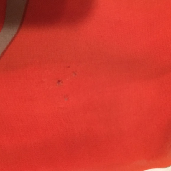 Orange and Tan flowy dress - Picture 3 of 3