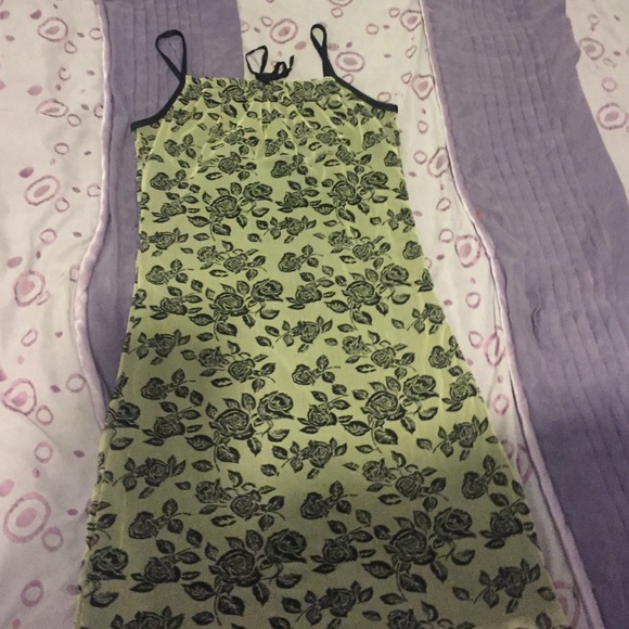Black and grey summer dress
