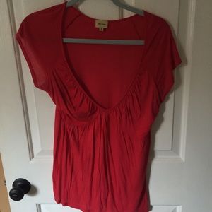 Ella Moss red tee