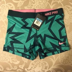 Nike pro compression shorts