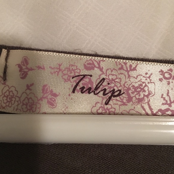 Hunter green high low 3/4 sleeve top - Picture 3 of 3