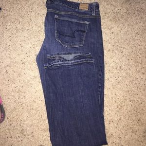 Sold Skinny Kick American Eagle jeans
