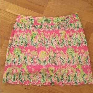 White tag Lilly skort, "Millionaire's Row"