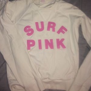 VS pink distressed pullover :)