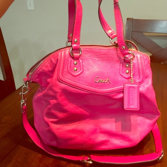 Coach pink purse