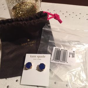 Never worn kate spade gumdrop earrings