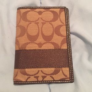 Coach Passport Holder