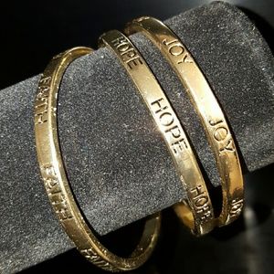 Bangle Triple Gold Boutique Style