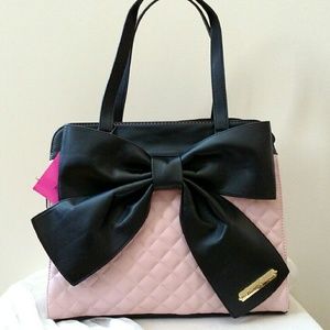 NEW Betsey Johnson Bow Tote