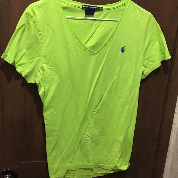 Green Ralph Lauren short sleeve