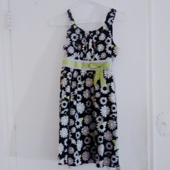 Flower Print Petite Size Dress - Picture 1 of 1