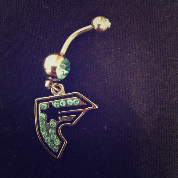 Famous stars and straps belly ring