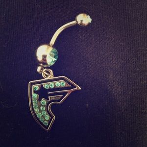 Famous stars and straps belly ring